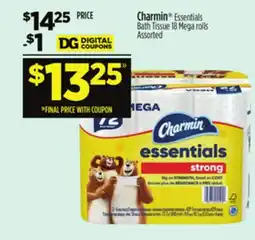 Dollar General Charmin Essentials Bath Tissue offer