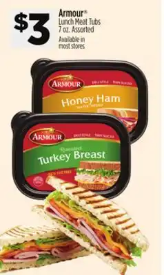 Dollar General Armour Lunch Meat Tubs offer