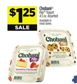 Dollar General Chobani Flip Yogurt offer