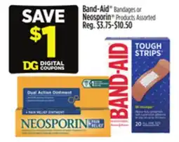 Dollar General Band-Aid or Neosporin offer