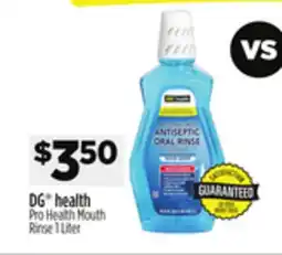 Dollar General DG health Pro Health Mouth Rinse offer