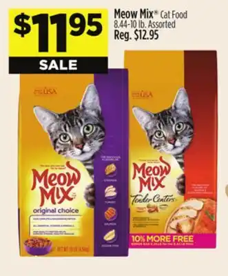 Dollar General Meow Mix Cat Food offer