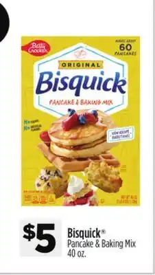 Dollar General Bisquick Pancake & Baking Mix offer