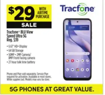 Dollar General Tracfone BLU View Speed Ultra offer