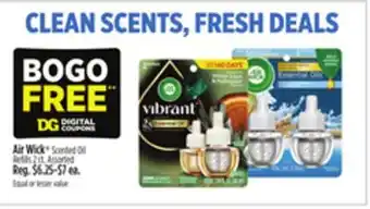 Dollar General Air Wick Scented Oil Refills offer