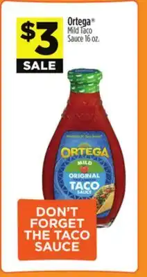 Dollar General Ortega Mild Taco Sauce offer
