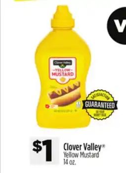 Dollar General Clover Valley Yellow Mustard offer