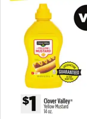 Dollar General Clover Valley Yellow Mustard offer