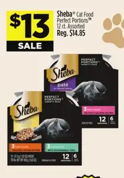 Dollar General Sheba Cat Food Perfect Portions offer
