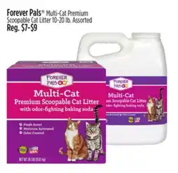 Dollar General Forever Pals Multi-Cat Premium Scoopable Cat Litter offer