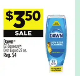 Dollar General Dawn EZ-Squeeze Dish Liquid offer