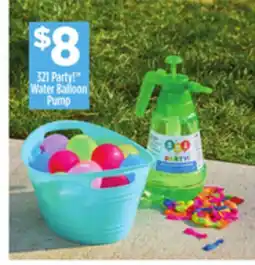 Dollar General Party! Water Balloon Pump offer
