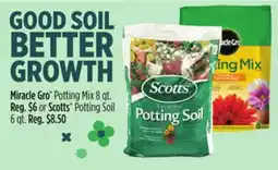 Dollar General Miracle Gro Potting offer