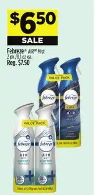 Dollar General Febreze AIR Mist offer