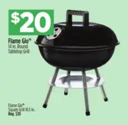 Dollar General Flame Glo Square Grill offer