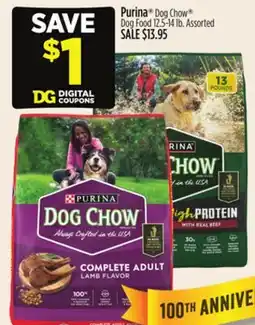 Dollar General Purina Dog Chow Dog Food offer