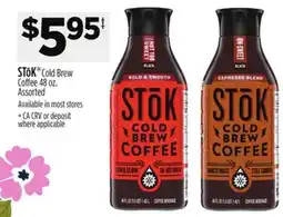 Dollar General STōK Cold Brew Coffee offer