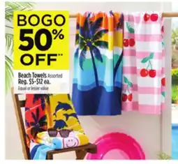 Dollar General Beach Towels offer