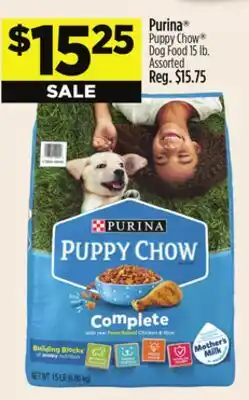 Dollar General Purina Puppy Chow Dog Food offer