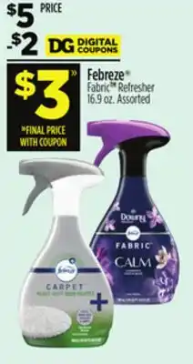 Dollar General Febreze Fabric TM Refresher offer