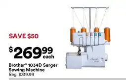 Michaels Brother 1034D Serger Sewing Machine offer