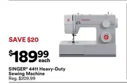 Michaels SINGEr 4411 Heavy-Duty Sewing Machine offer