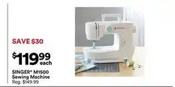 Michaels SINGEr M1500 Sewing Machine offer