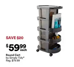 Michaels Simply Tidy round Cart offer