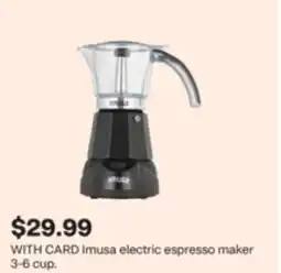 CVS Imusa electric espresso maker offer