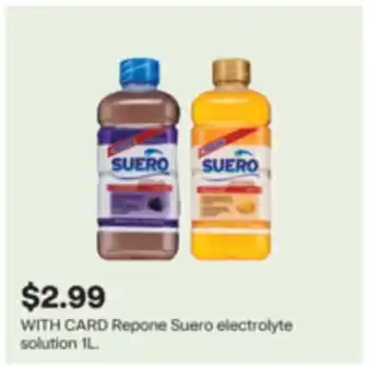 CVS Repone Suero electrolyte solution offer