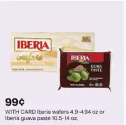 CVS Iberia wafers 4.9-4.94 oz or Iberia guava paste 10.5-14 oz offer