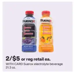 CVS Suerox electrolyte beverage offer