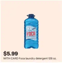 CVS Foca laundry detergent offer