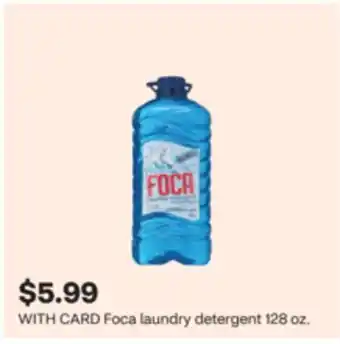 CVS Foca laundry detergent offer
