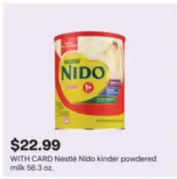 CVS Nestlé Nido kinder powdered milk offer