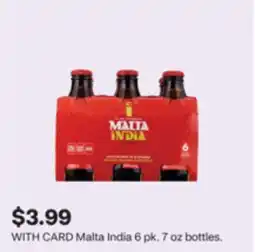 CVS Malta India 6 pk. 7 oz bottles offer