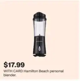 CVS Hamilton Beach personal blender offer
