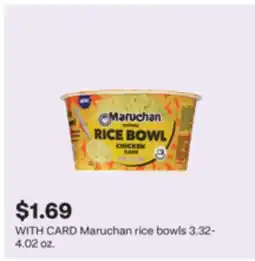CVS Maruchan rice bowls offer
