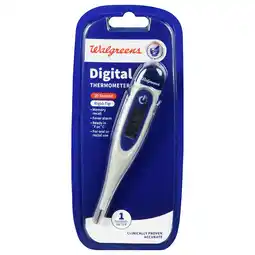 Walgreens Digital Thermometer 30 Second Rigid-Tip offer