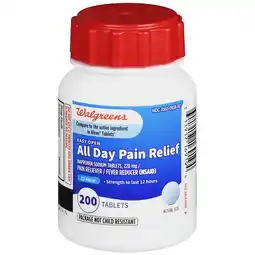 Walgreens All Day Pain Relief Tablets offer