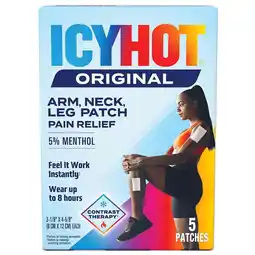 Walgreens Original Pain Relief Patch, Fabric Patches Medium offer