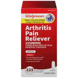 Walgreens Arthritis Pain Reliever Acetaminophen 650 mg Caplet offer
