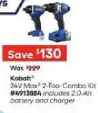 Lowe's Kobalt offer