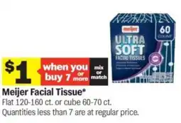Meijer Meijer Facial Tissue offer