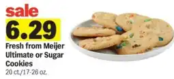 Meijer Fresh from Meijer Ultimate or Sugar Cookies offer