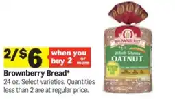Meijer Brownberry Bread offer