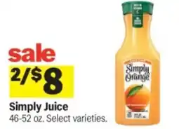 Meijer Simply Juice offer