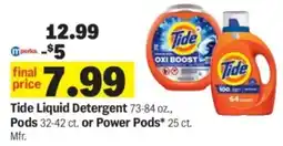 Meijer Tide Liquid Detergent offer
