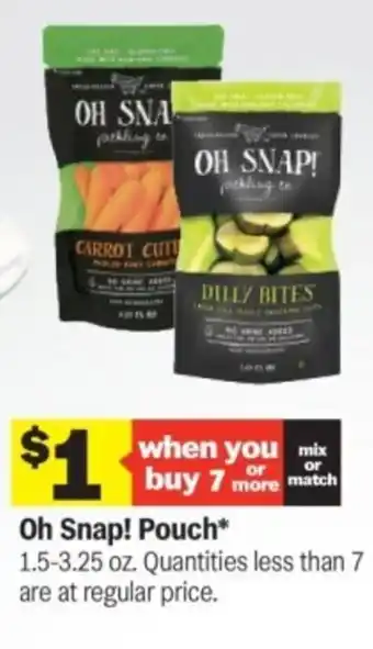 Meijer Oh Snap Pouch offer