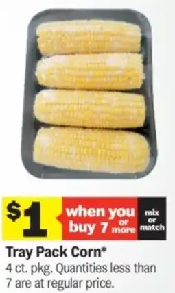 Meijer Tray Pack Corn offer